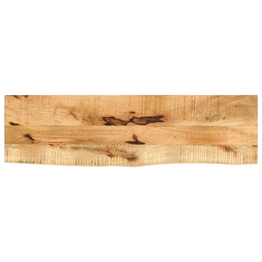 Blat de masă margine naturală, 100x40x2,5 cm, lemn masiv mango - WALTI WALTI