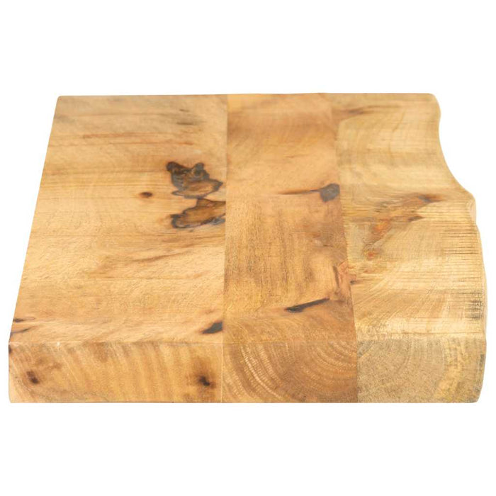 Blat de masă margine naturală, 100x40x2,5 cm, lemn masiv mango WALTI