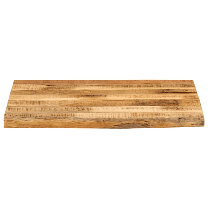 Blat de masă margine naturală, 80x80x2,5 cm, lemn masiv mango - WALTI WALTI
