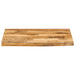 Blat de masă margine naturală, 80x80x2,5 cm, lemn masiv mango - WALTI WALTI
