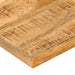Blat de masă margine naturală, 80x80x2,5 cm, lemn masiv mango - WALTI WALTI
