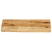 Blat de masă margine naturală, 50x20x3,8 cm, lemn masiv mango - WALTI WALTI