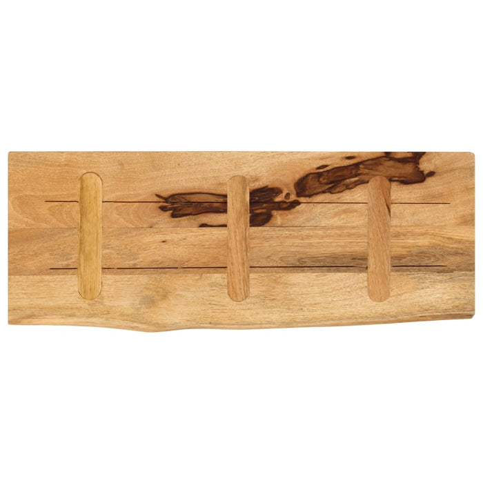 Blat de masă margine naturală, 90x20x3,8 cm, lemn masiv mango - WALTI WALTI