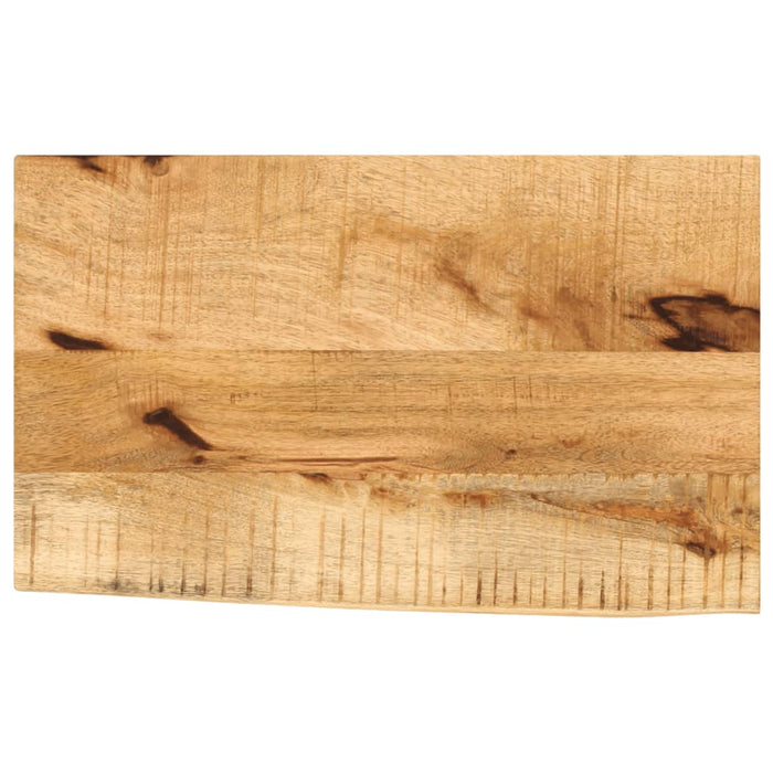 Blat de masă margine naturală, 50x30x3,8 cm, lemn masiv mango WALTI