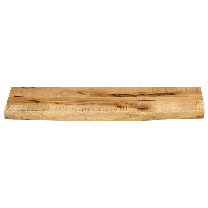 Blat de masă margine naturală, 90x30x3,8 cm, lemn masiv mango WALTI