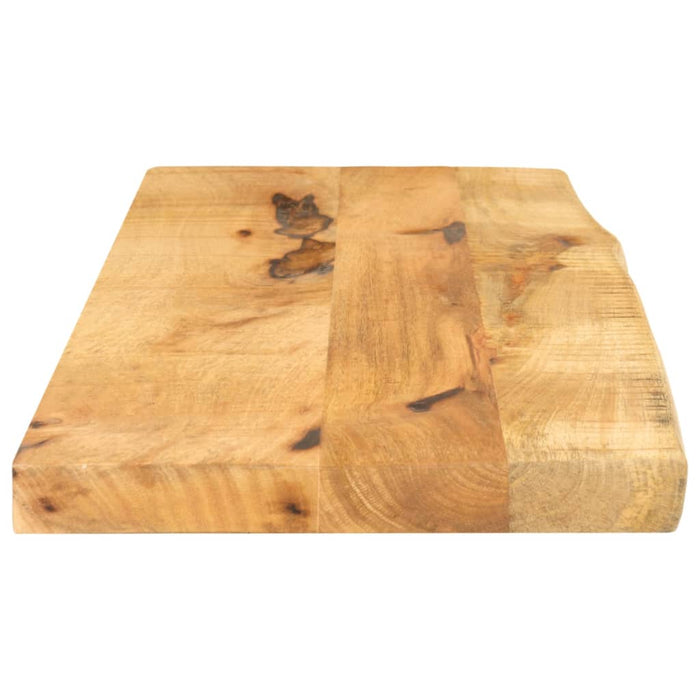 Blat de masă margine naturală, 90x30x3,8 cm, lemn masiv mango WALTI