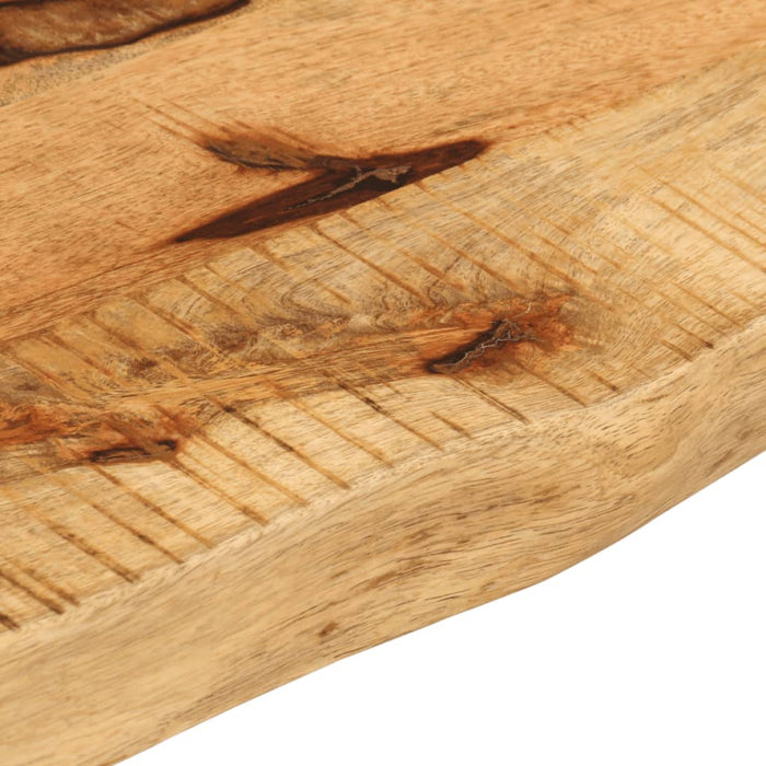 Blat de masă margine naturală, 90x30x3,8 cm, lemn masiv mango WALTI