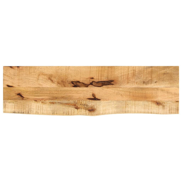 Blat de masă margine naturală, 100x30x3,8 cm, lemn masiv mango WALTI