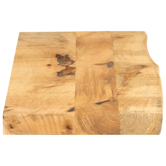 Blat de masă margine naturală, 100x30x3,8 cm, lemn masiv mango WALTI