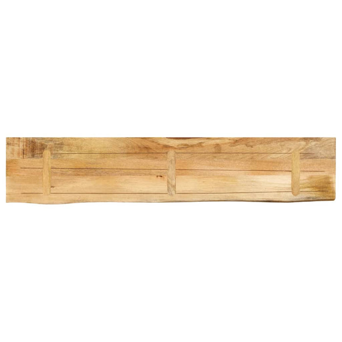 Blat de masă margine naturală, 180x30x3,8 cm, lemn masiv mango WALTI