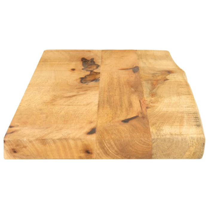 Blat de masă margine naturală, 90x40x3,8 cm, lemn masiv mango WALTI