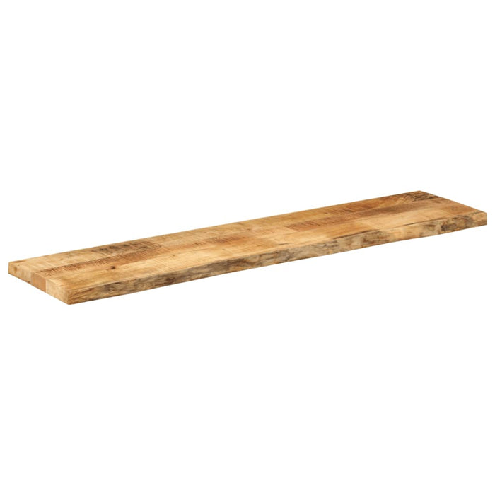 Blat de masă margine naturală, 140x40x3,8 cm, lemn masiv mango WALTI