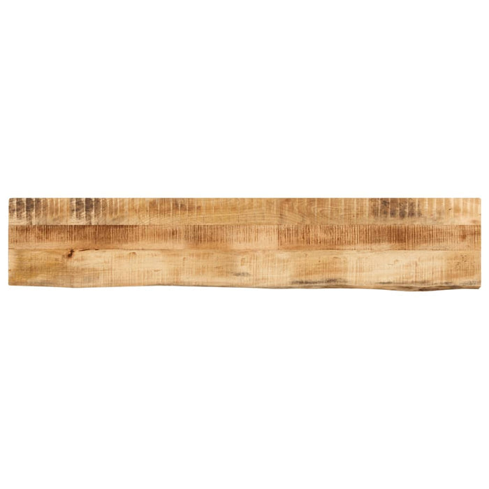Blat de masă margine naturală, 180x40x3,8 cm, lemn masiv mango WALTI