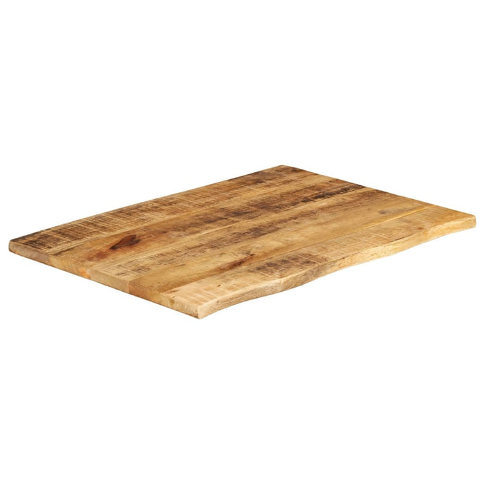 Blat de masă margine naturală, 70x60x3,8 cm, lemn masiv mango WALTI