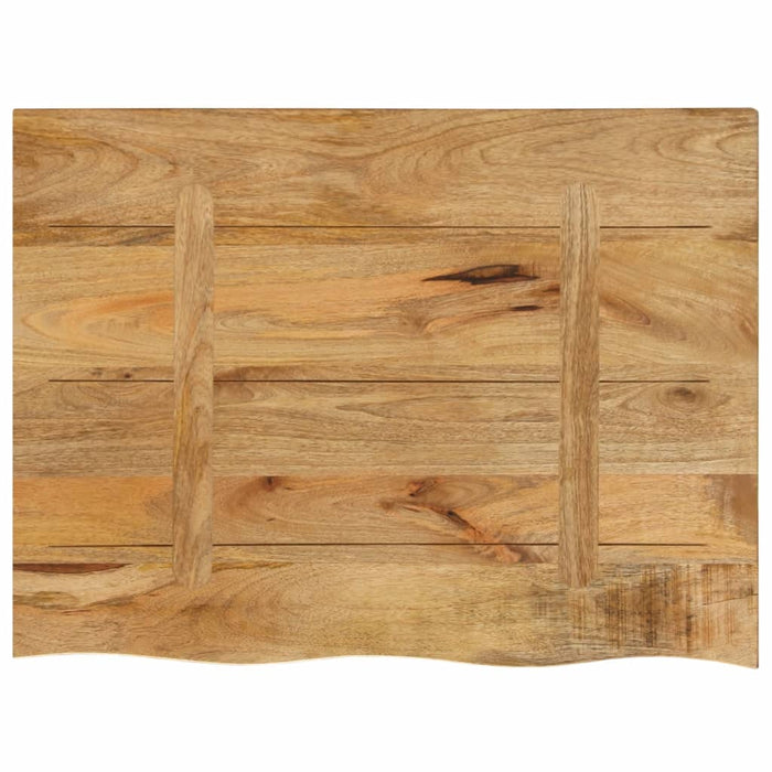 Blat de masă margine naturală, 70x60x3,8 cm, lemn masiv mango WALTI