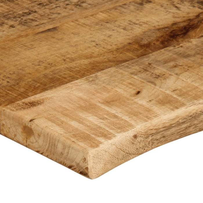 Blat de masă margine naturală, 90x60x3,8 cm, lemn masiv mango WALTI