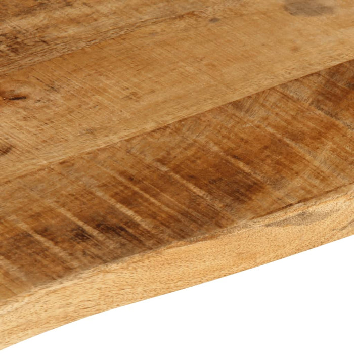 Blat de masă margine naturală, 90x60x3,8 cm, lemn masiv mango WALTI