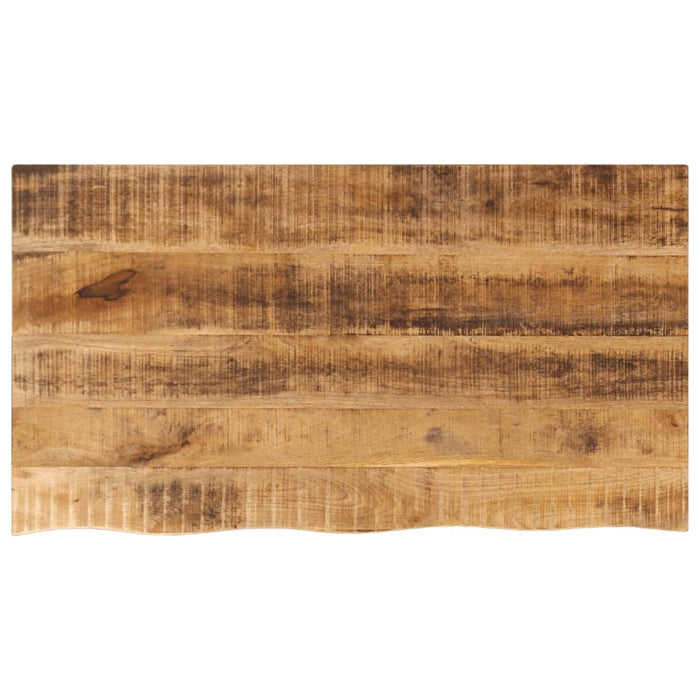 Blat de masă margine naturală, 100x60x3,8 cm, lemn masiv mango WALTI