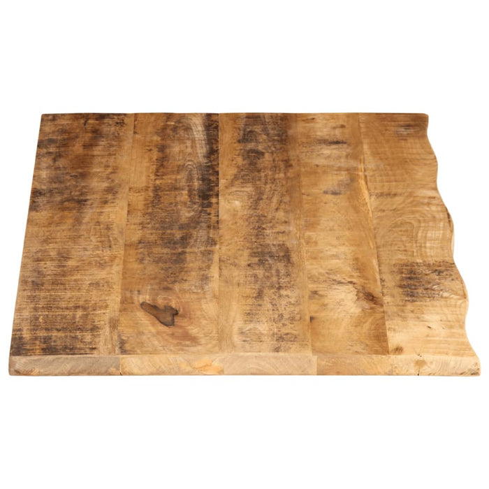 Blat de masă margine naturală, 100x60x3,8 cm, lemn masiv mango WALTI