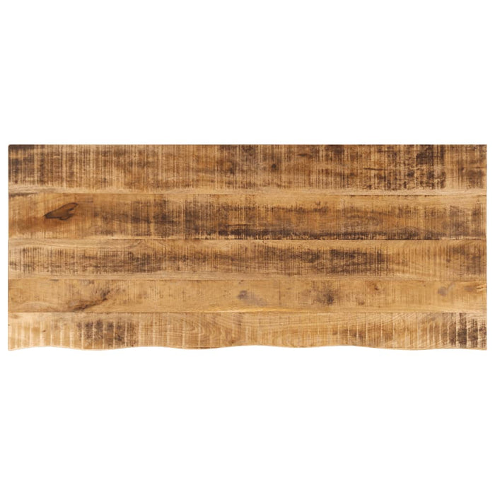 Blat de masă margine naturală, 140x60x3,8 cm, lemn masiv mango WALTI