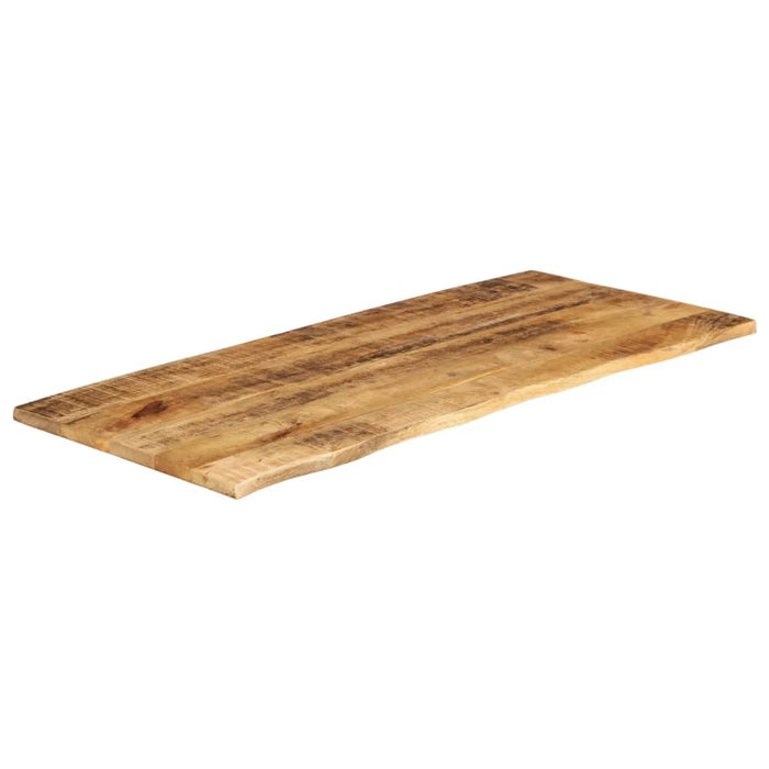 Blat de masă margine naturală, 140x60x3,8 cm, lemn masiv mango WALTI