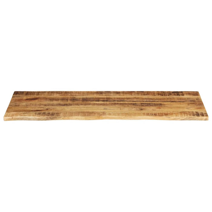 Blat de masă margine naturală, 140x60x3,8 cm, lemn masiv mango WALTI