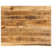 Blat de masă margine naturală, 90x80x3,8 cm, lemn masiv mango - WALTI WALTI