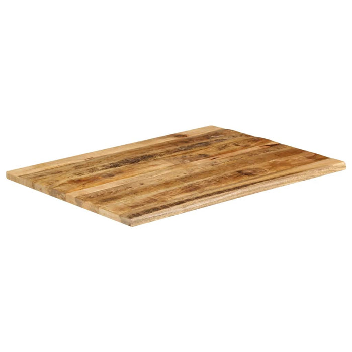 Blat de masă margine naturală, 110x80x3,8 cm, lemn masiv mango WALTI
