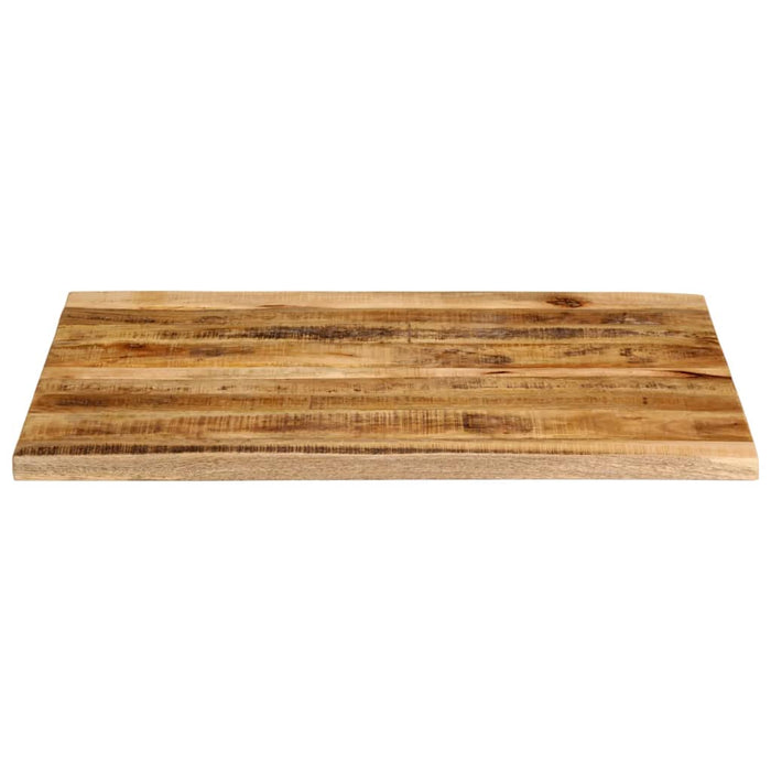 Blat de masă margine naturală, 110x80x3,8 cm, lemn masiv mango WALTI