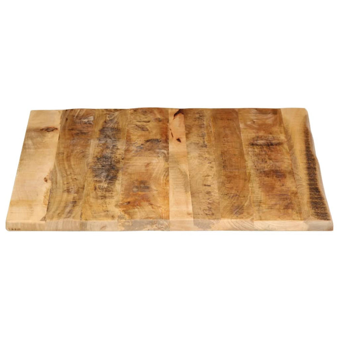 Blat de masă margine naturală, 110x80x3,8 cm, lemn masiv mango WALTI