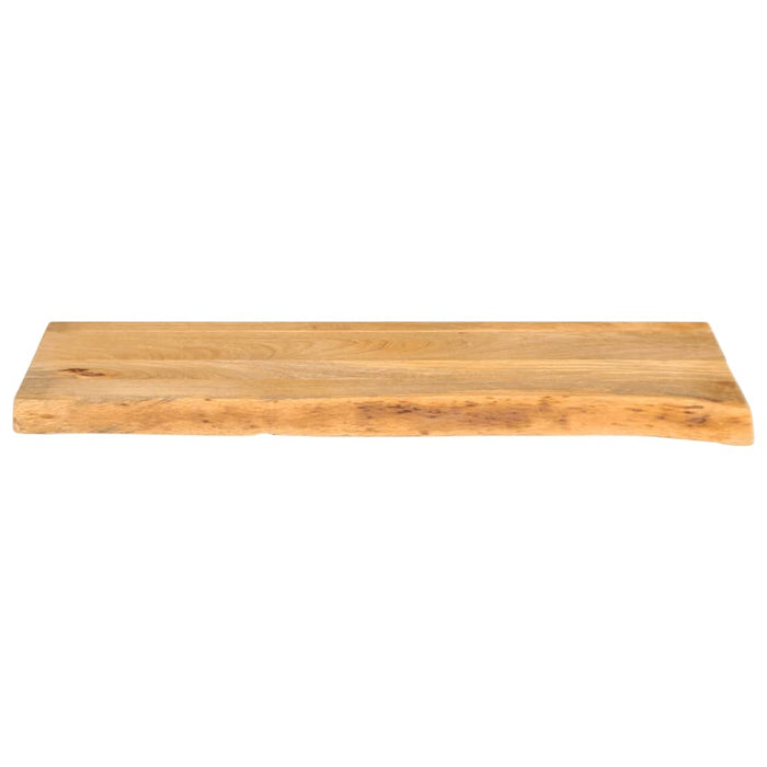 Blat de masă contur organic 70x30x2,5 cm lemn masiv de mango WALTI