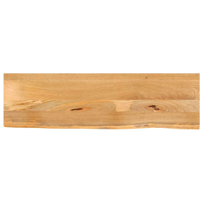 Blat de masă contur organic 100x30x2,5 cm lemn masiv de mango WALTI