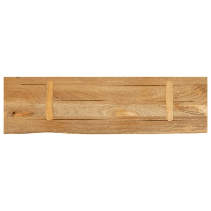 Blat de masă contur organic 100x30x2,5 cm lemn masiv de mango WALTI
