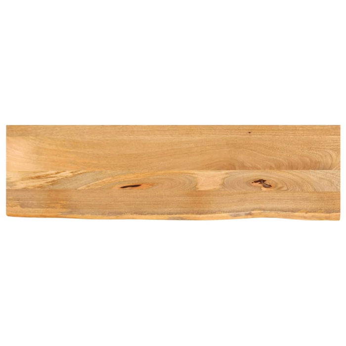 Blat de masă contur organic 110x30x2,5 cm lemn masiv de mango WALTI
