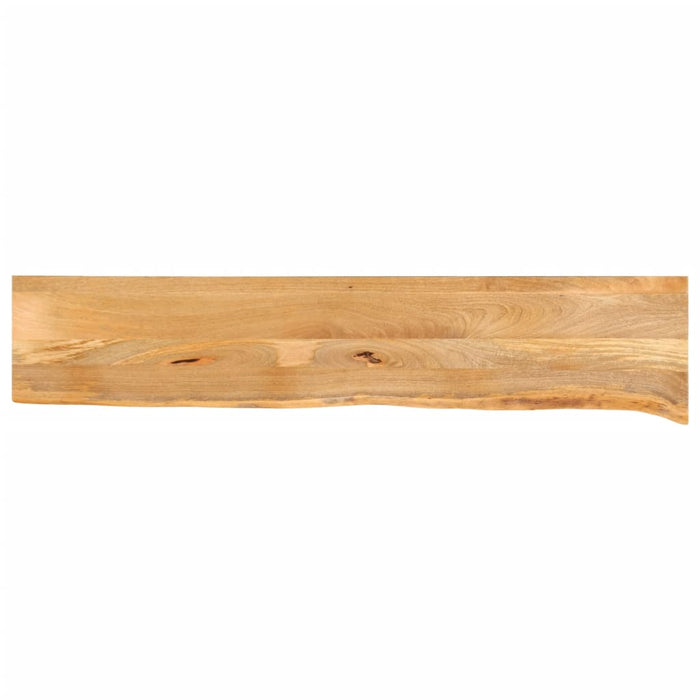 Blat de masă contur organic 180x30x2,5 cm lemn masiv de mango - WALTI WALTI