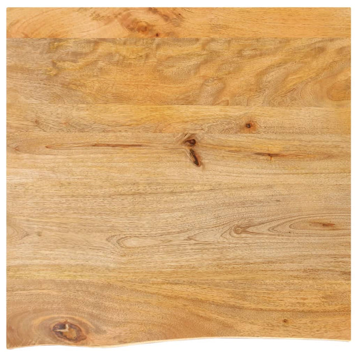 Blat de masă contur organic 40x40x2,5 cm lemn masiv de mango - WALTI WALTI