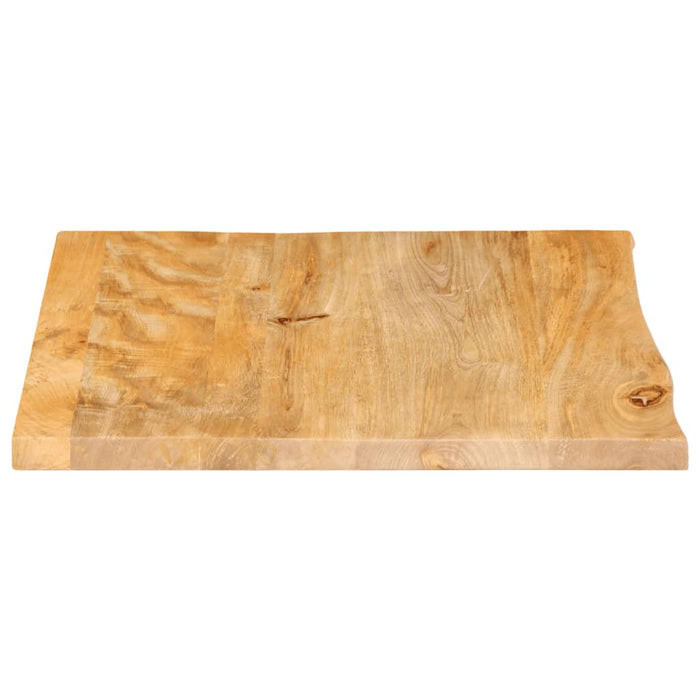 Blat de masă contur organic 40x40x2,5 cm lemn masiv de mango - WALTI WALTI