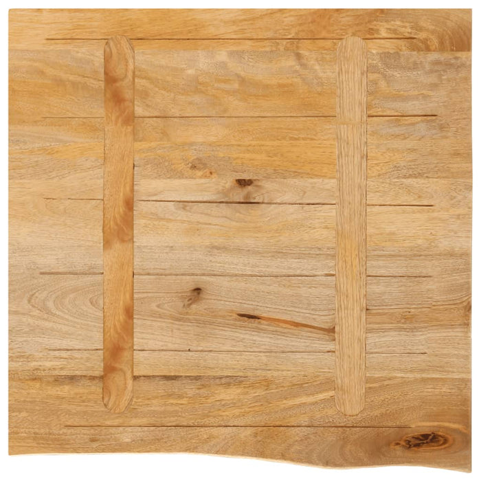Blat de masă contur organic 40x40x2,5 cm lemn masiv de mango - WALTI WALTI