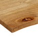 Blat de masă contur organic 40x40x2,5 cm lemn masiv de mango - WALTI WALTI