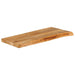 Blat de masă contur organic 90x40x2,5 cm lemn masiv de mango - WALTI WALTI
