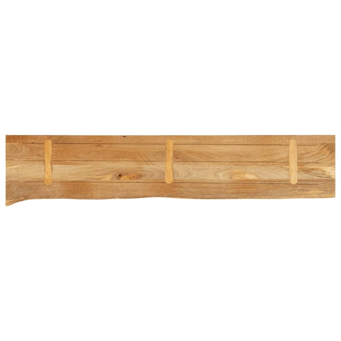 Blat de masă contur organic 140x40x2,5 cm lemn masiv de mango - WALTI WALTI