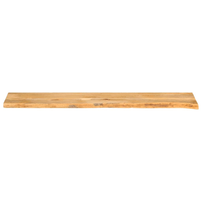 Blat de masă contur organic 180x40x2,5 cm lemn masiv de mango WALTI