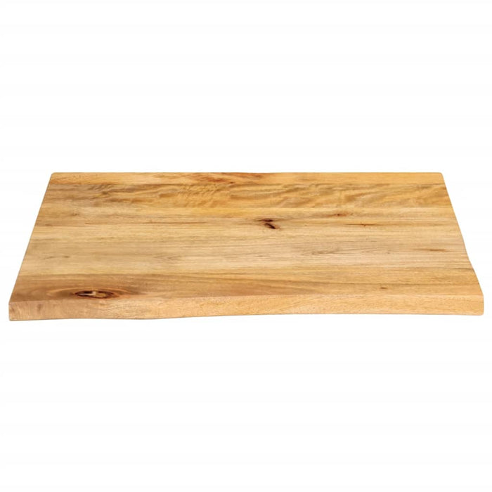 Blat de masă contur organic 60x60x2,5 cm lemn masiv de mango WALTI