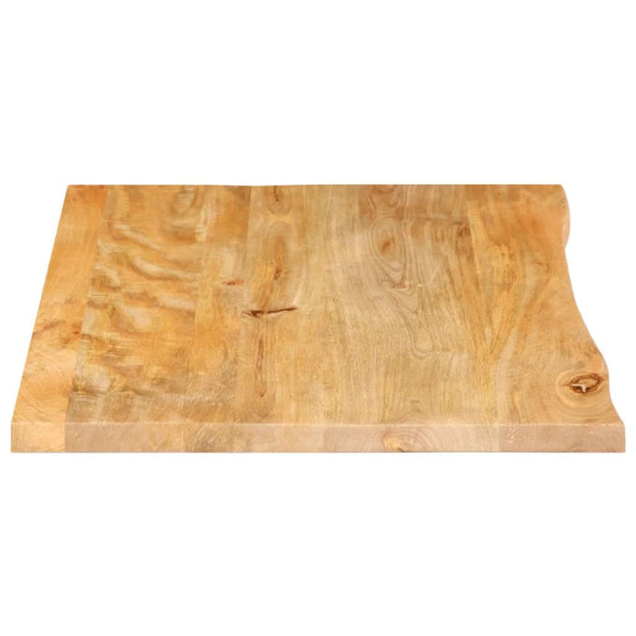 Blat de masă contur organic 80x60x2,5 cm lemn masiv de mango WALTI