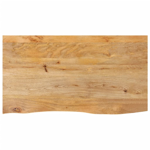 Blat de masă contur organic 100x60x2,5 cm lemn masiv de mango - WALTI WALTI