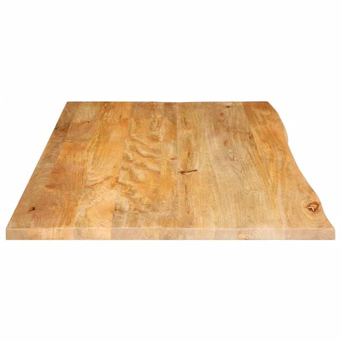 Blat de masă contur organic 110x60x2,5 cm lemn masiv de mango WALTI
