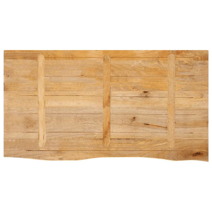 Blat de masă contur organic 120x60x2,5 cm, lemn masiv de pin WALTI