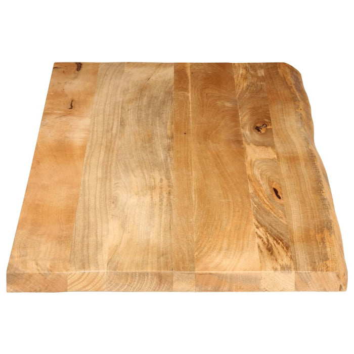 Blat de masă contur organic 140x60x2,5 cm lemn masiv de mango WALTI