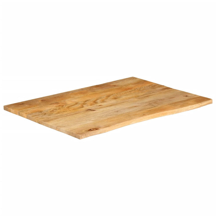 Blat de masă contur organic 90x80x2,5 cm lemn masiv de mango - WALTI WALTI