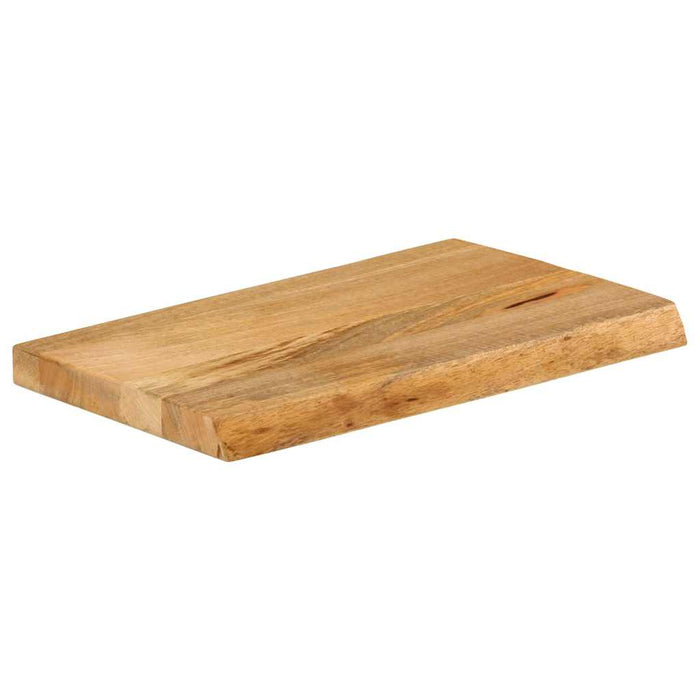 Blat de masă contur organic 40x20x3,8 cm lemn masiv de mango WALTI